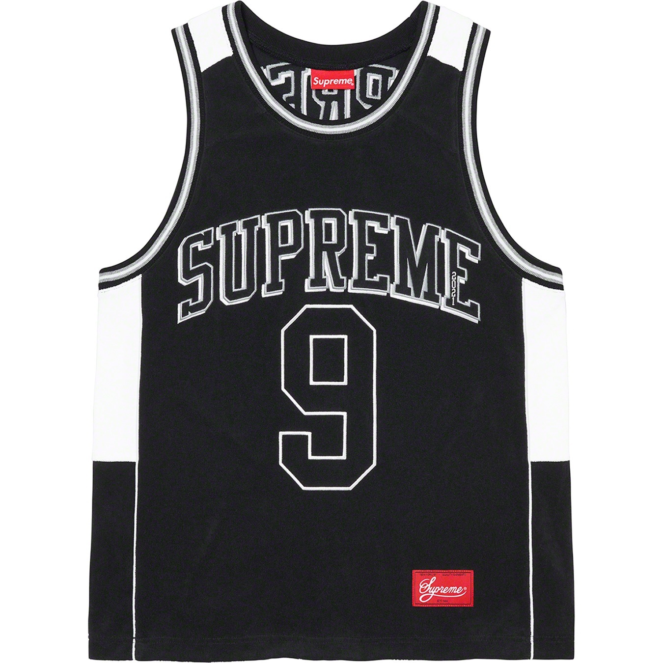 Terry Basketball Jersey view 8